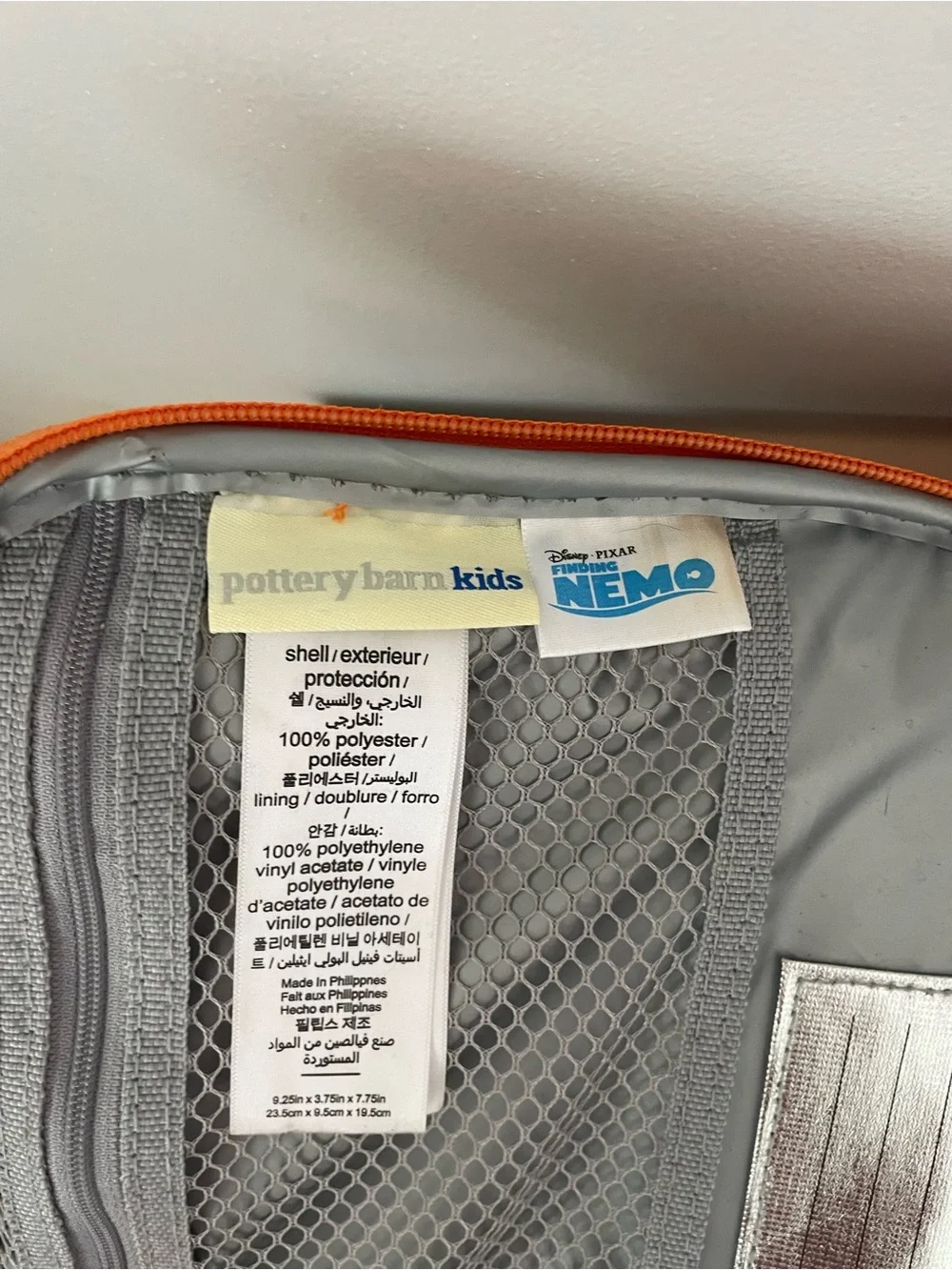 Pottery Barn Kids FINDING NEMO Classic LUNCH Box School DISNEY GIFT Sea Fish
